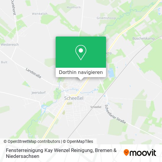 Fensterreinigung Kay Wenzel Reinigung Karte
