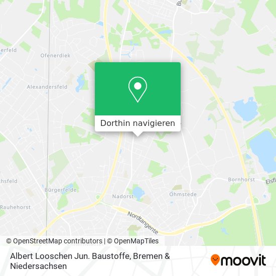 Albert Looschen Jun. Baustoffe Karte