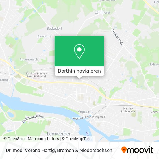 Dr. med. Verena Hartig Karte