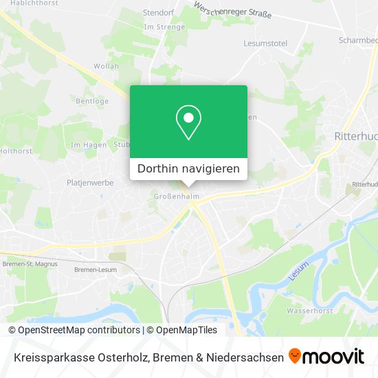 Kreissparkasse Osterholz Karte