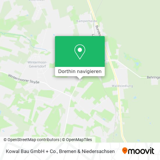Kowal Bau GmbH + Co. Karte