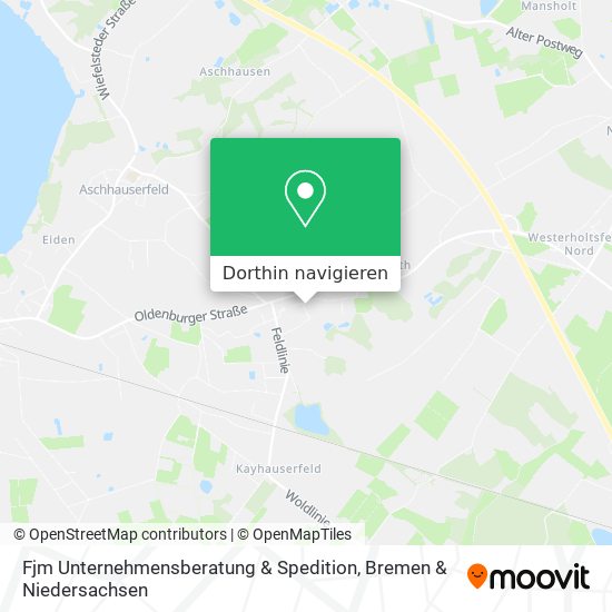 Fjm Unternehmensberatung & Spedition Karte