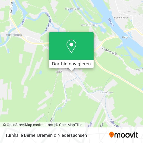 Turnhalle Berne Karte
