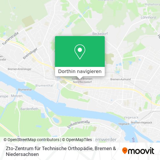 Zto-Zentrum für Technische Orthopädie Karte