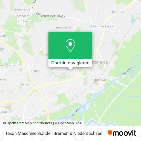 Texon Maschinenhandel Karte