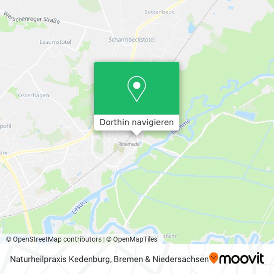Naturheilpraxis Kedenburg Karte