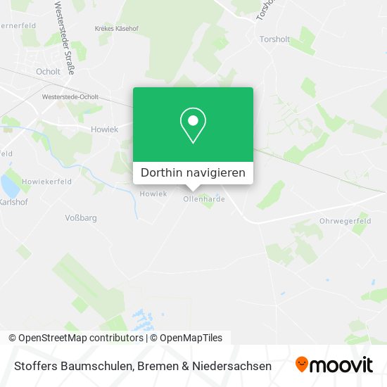 Stoffers Baumschulen Karte