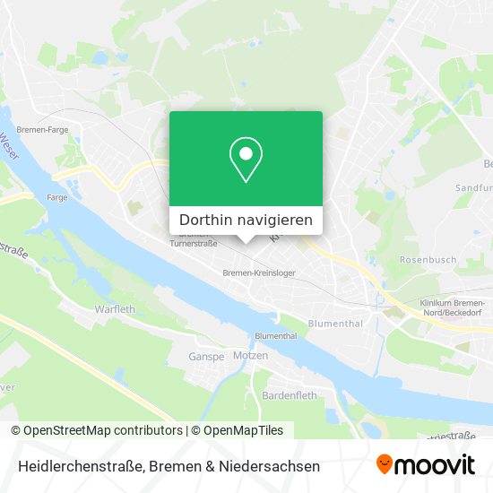 Heidlerchenstraße Karte