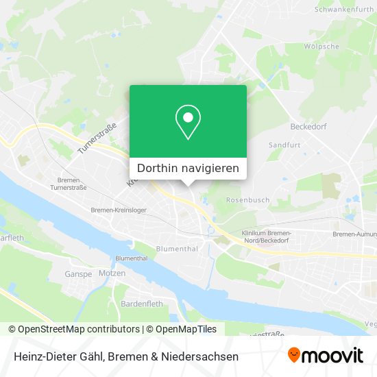 Heinz-Dieter Gähl Karte