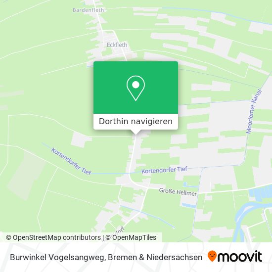 Burwinkel Vogelsangweg Karte