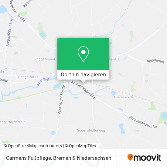 Carmens Fußpflege Karte