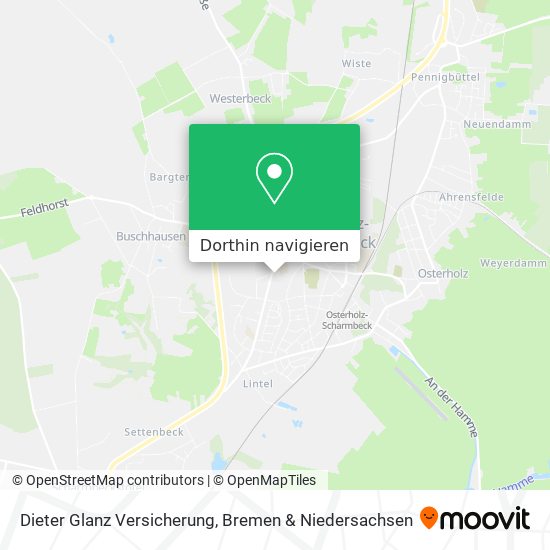 Dieter Glanz Versicherung Karte