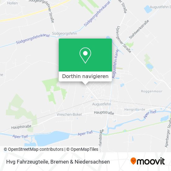 Hvg Fahrzeugteile Karte