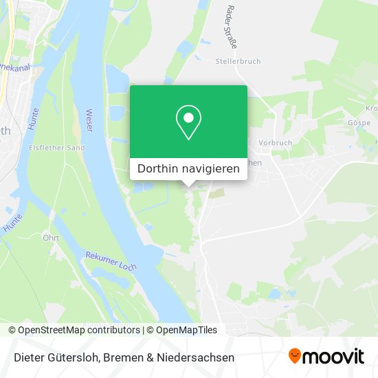 Dieter Gütersloh Karte