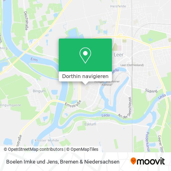 Boelen Imke und Jens Karte