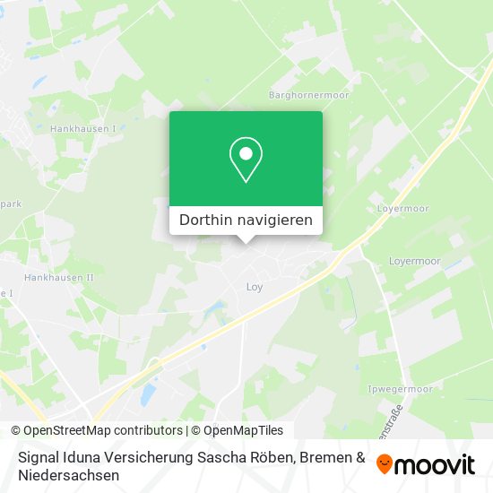 Signal Iduna Versicherung Sascha Röben Karte