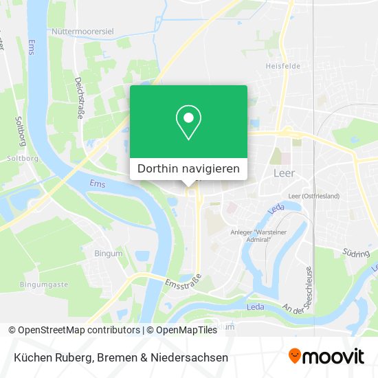 Küchen Ruberg Karte