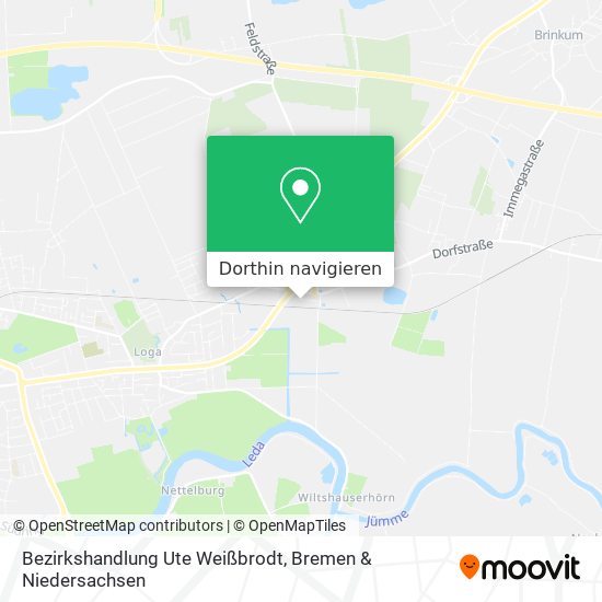 Bezirkshandlung Ute Weißbrodt Karte