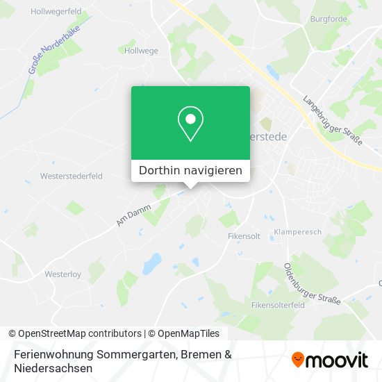 Ferienwohnung Sommergarten Karte