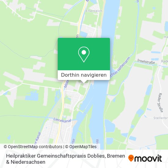 Heilpraktiker Gemeinschaftspraxis Doblies Karte