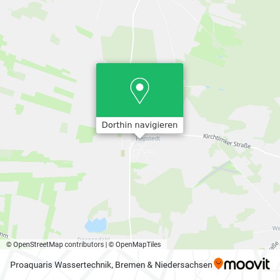 Proaquaris Wassertechnik Karte