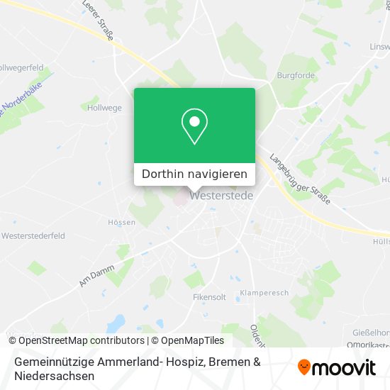 Gemeinnützige Ammerland- Hospiz Karte