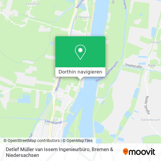Detlef Müller van Issem Ingenieurbüro Karte