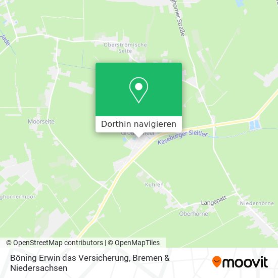 Böning Erwin das Versicherung Karte
