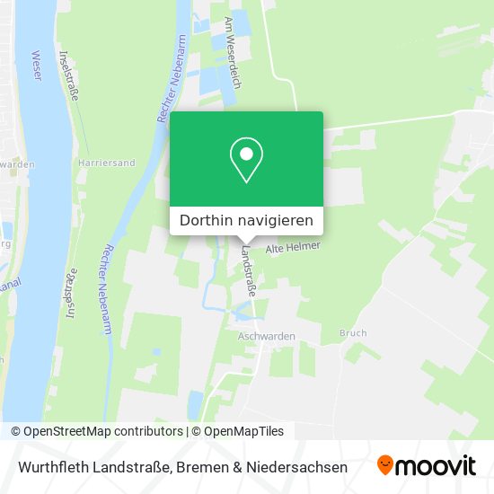Wurthfleth Landstraße Karte