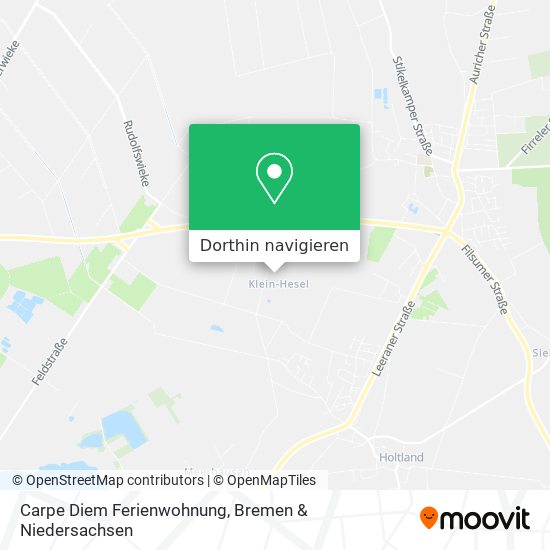 Carpe Diem Ferienwohnung Karte