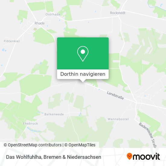 Das Wohlfuhlha Karte