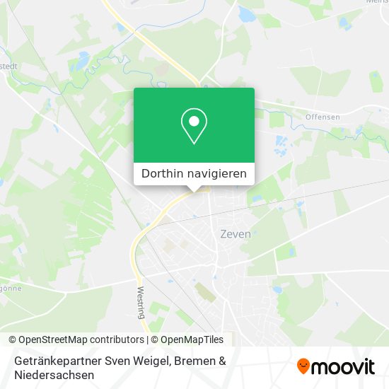 Getränkepartner Sven Weigel Karte