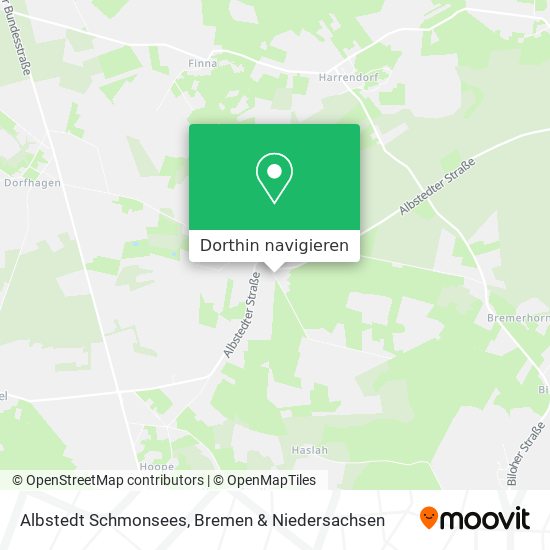 Albstedt Schmonsees Karte