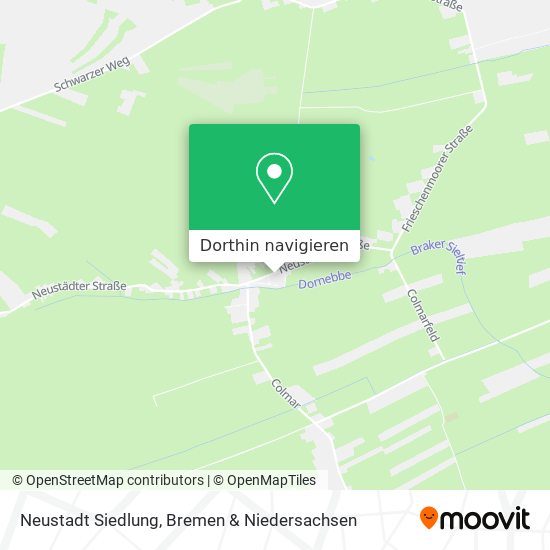 Neustadt Siedlung Karte