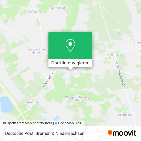 Deutsche Post Karte