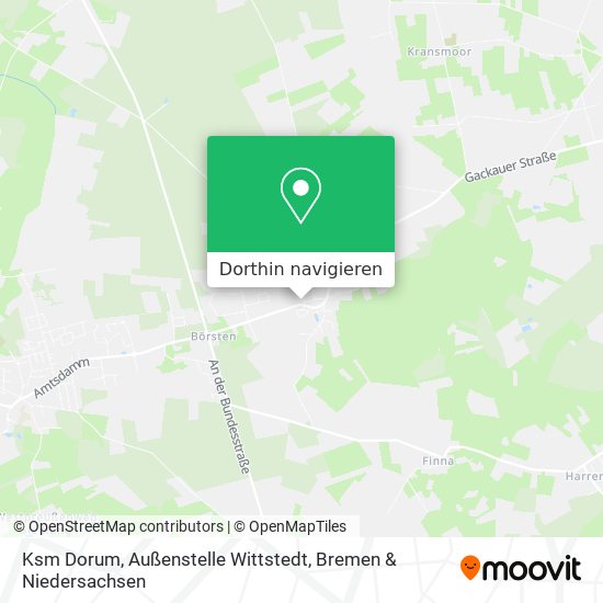Ksm Dorum, Außenstelle Wittstedt Karte