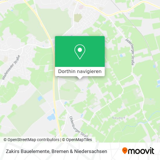 Zakirs Bauelemente Karte