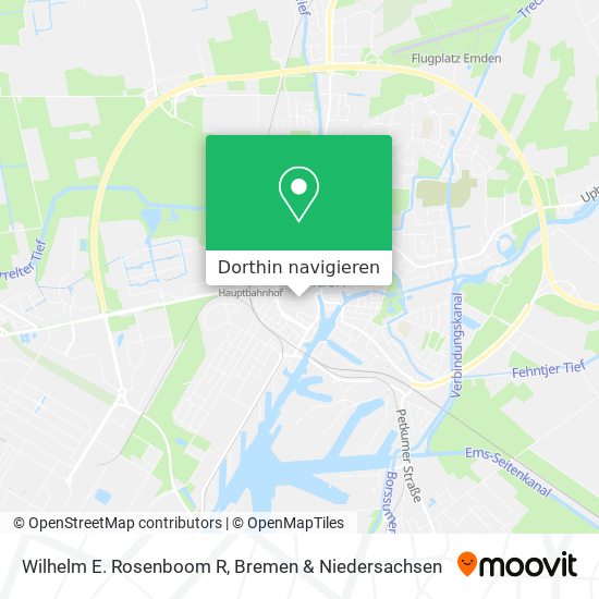 Wilhelm E. Rosenboom R Karte
