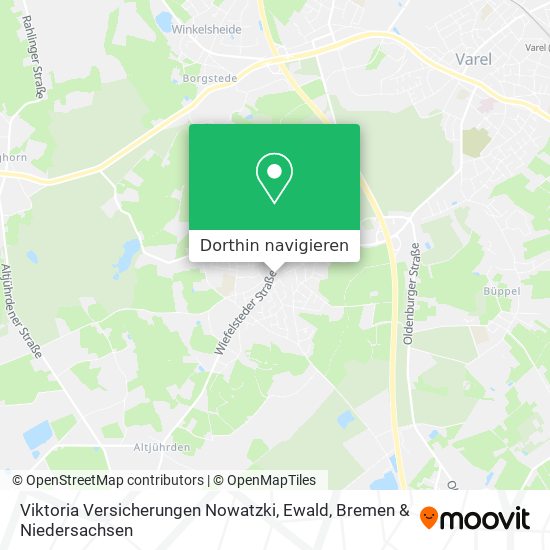 Viktoria Versicherungen Nowatzki, Ewald Karte