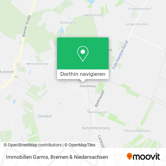 Immobilien Garms Karte