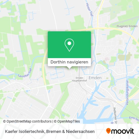 Kaefer Isoliertechnik Karte