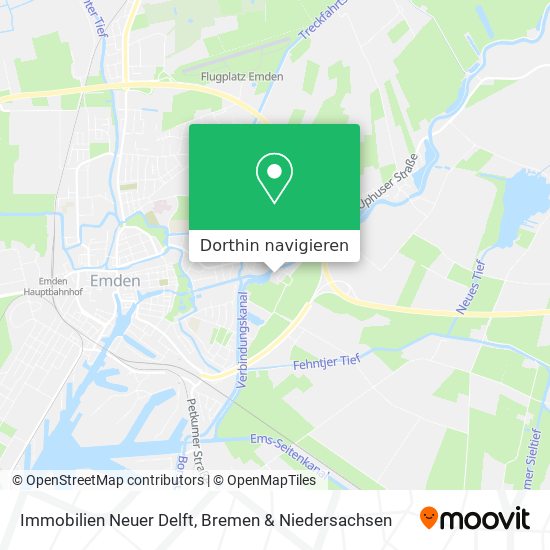 Immobilien Neuer Delft Karte