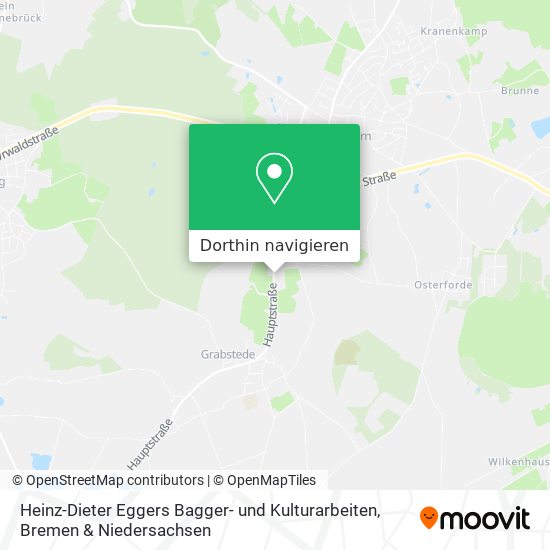 Heinz-Dieter Eggers Bagger- und Kulturarbeiten Karte