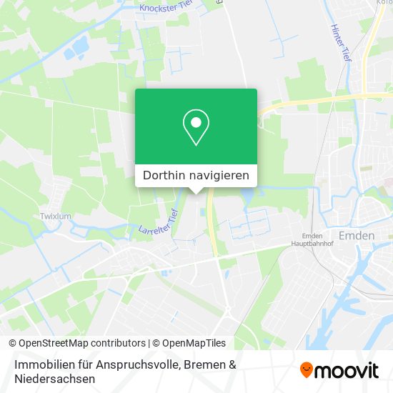 Immobilien für Anspruchsvolle Karte
