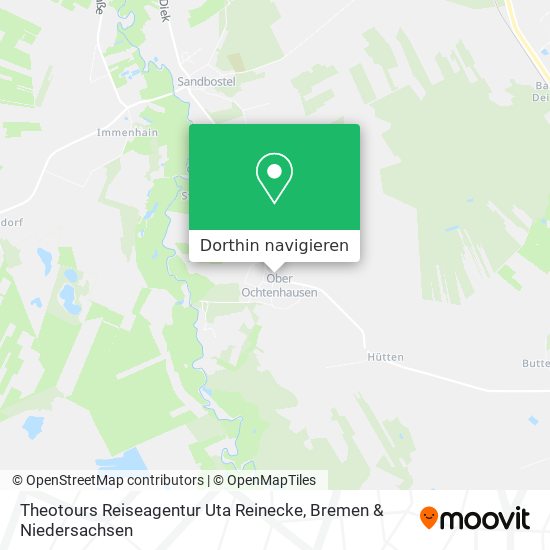 Theotours Reiseagentur Uta Reinecke Karte