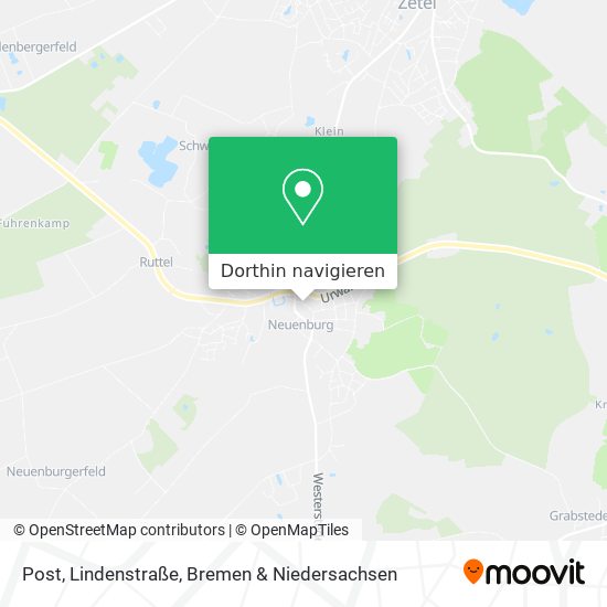 Post, Lindenstraße Karte