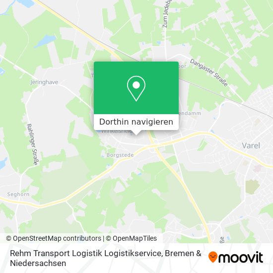 Rehm Transport Logistik Logistikservice Karte
