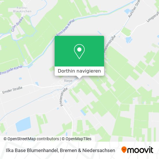 Ilka Base Blumenhandel Karte