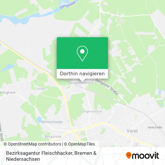 Bezirksagentur Fleischhacker Karte