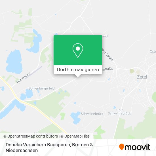 Debeka Versichern Bausparen Karte